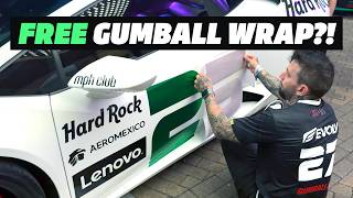 How I Got a Free Gumball 3000 Wrap