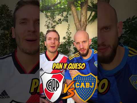 Pan y queso River vs Boca! Superclásico