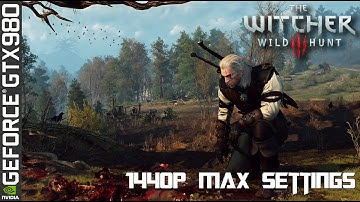 The Witcher 3 Max Settings 1440p - GTX 980 / DDR4 2666 / 5820K