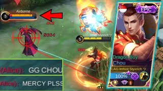 This is HOW you COMPLETELY DESTROY REVAMPED HEROES using CHOU - TOP 1 GLOBAL CHOU