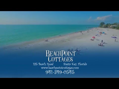 Beachpoint Cottages Siesta Key Beach Youtube