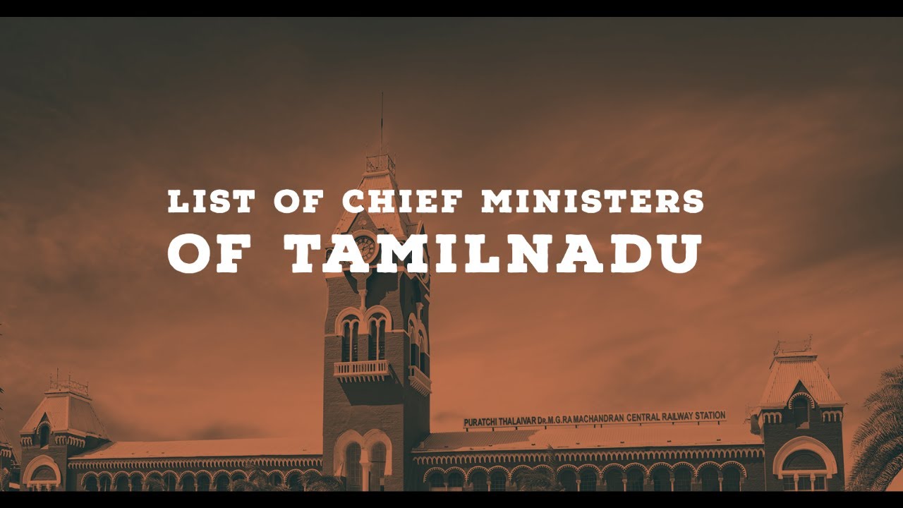List of all Chief Ministers of Tamil Nadu #tamilnaduchiefminister - YouTube