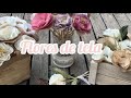 Cómo hacer flores de tela