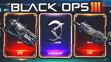 NEW DLC WEAPON SUPPLY DROP OPENING!! - BLACK OPS 3 HLX 4, LV8 BASILISK, AND RAVEN