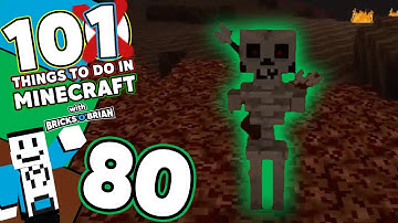 Trading with the Piglins! - 101 Things to do in Minecraft with Bricks 