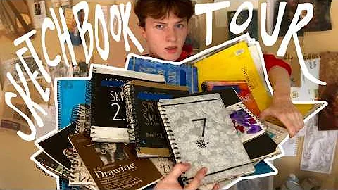 Sketchbook Tour | All of my Sketchbooks