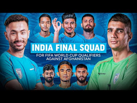 #CandidFootballConversations #175 @SportsKhabri India squad for FIFA World Cup qualifiers