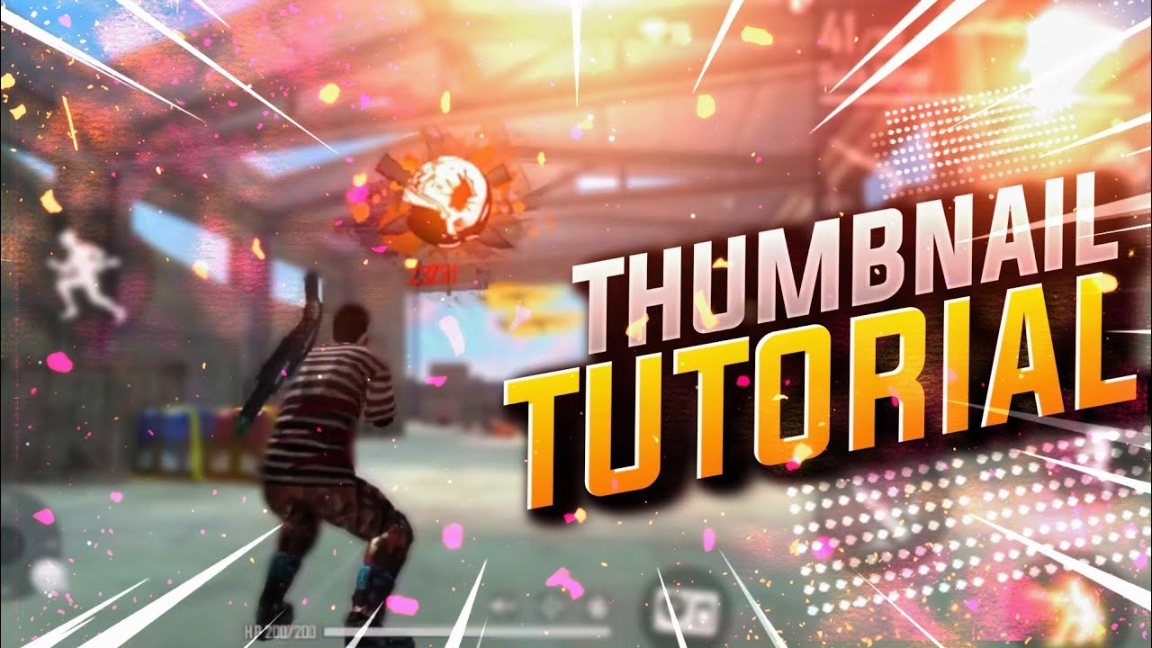 How To Create Awesome Free Fire Thumbnails For Youtube Videos Free Fire Thumbnail Tutorial Youtube