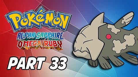 Pokemon Omega Ruby & Alpha Sapphire Walkthrough Part 33 - Seafloor Cavern (3DS Commentary)