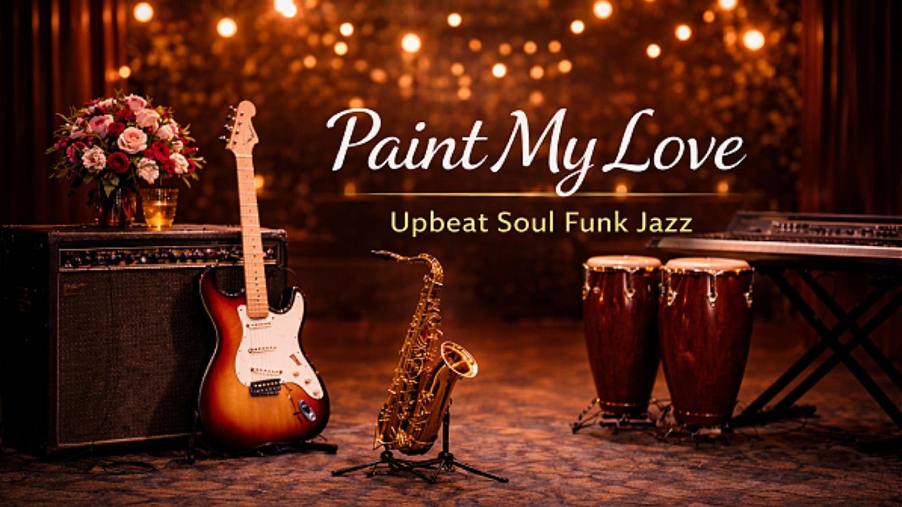 Paint My Love (Upbeat Soul Funk Jazz Version) | Feel Good Groove
