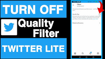 How to turn off quality filter on twitter lite||How to disable quality filter on twitter lite