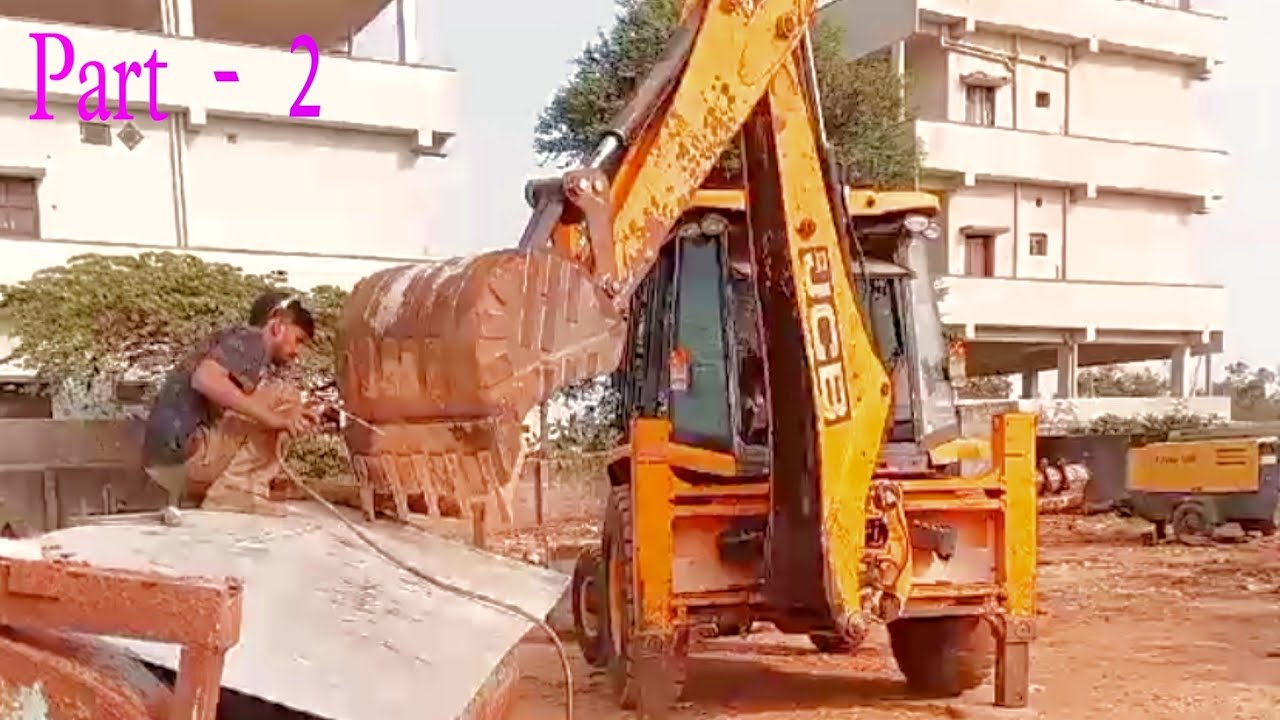 Jcb Tactor Jcb Movement Video How To Work Jcb Video In Telugu Jcb Tractor YouTube