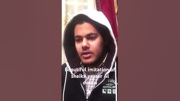 Beautiful yasser Al dosari imitation #ياسر_الدوسري تقليد ياسر الدوسري سورة فرقان كردية