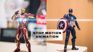 I MADE THIS WHEN I WAS 14 !!!｜Iron Man/Captain America Stop Motion Action Movie