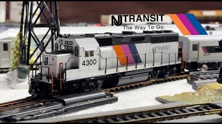 HO Scale NJ Transit Railfanning