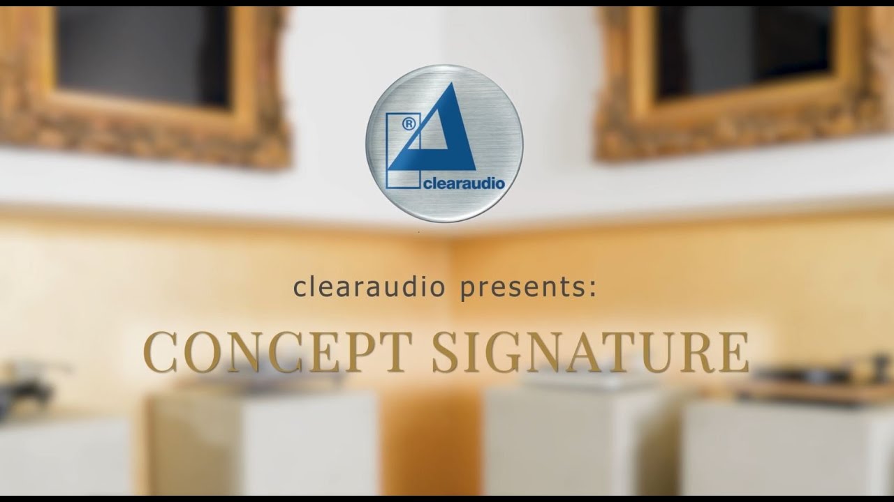 clearaudio präsentiert neuen Plattenspieler "concept Signature"