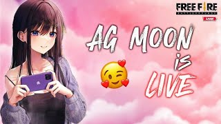 🔴[Live]Surprise😍CUTE GIRL FREE FIRE LIVE STREAM💓AG MOON IS LIVE😍|#freefire #shorts #short #viral