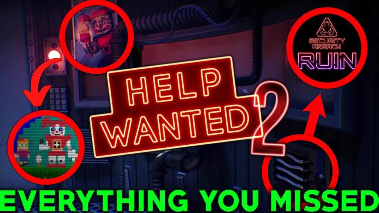 Everything FNaF!!⚠️HELP WANTED 2 SPOILERS⚠️ on X: Daily