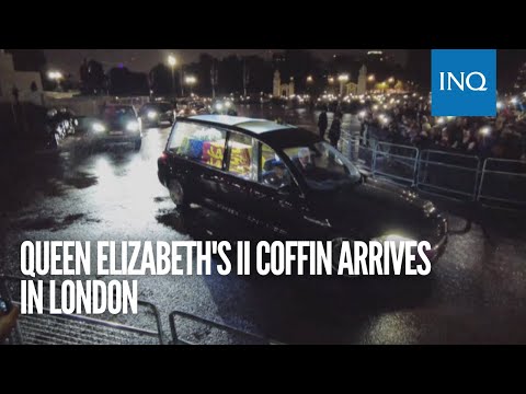 Queen Elizabeth's II coffin leaves Scotland and arrives in London