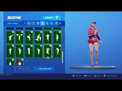 Fortnite Sun Strider Showcase with emote i have and item shop