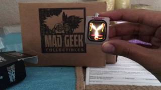 Madgeek Collectibles 1 10 Scale Mini Flux Capacitor Unboxing Review Youtube