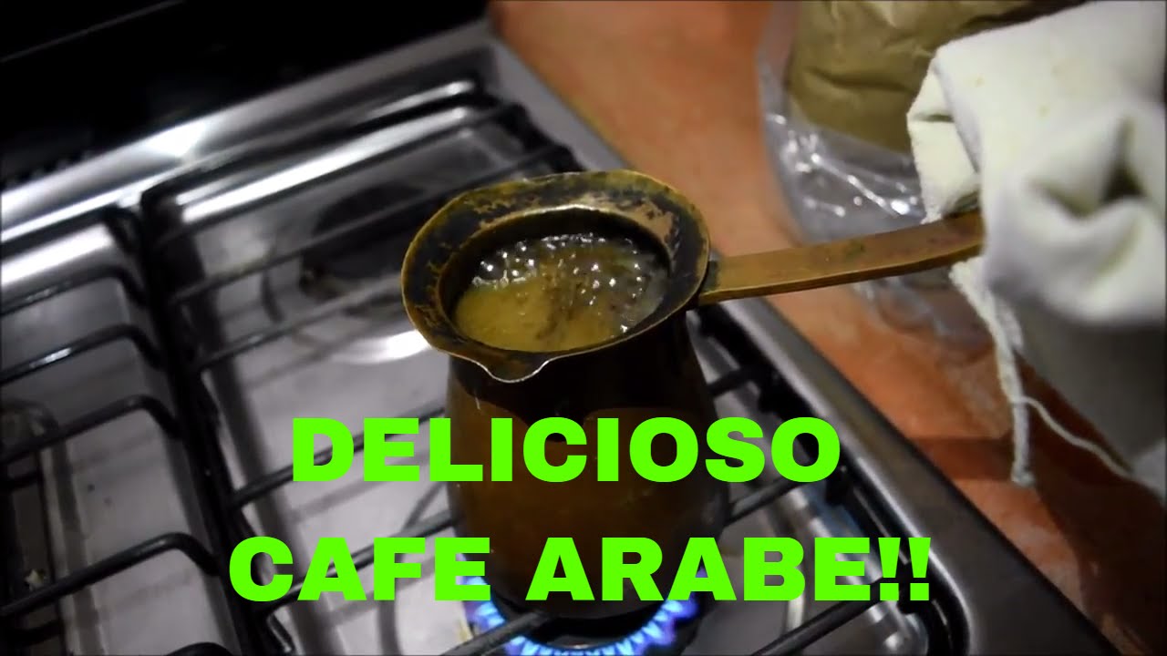 Como hacer cafe arabe desde tu casahow to make arab coffee YouTube