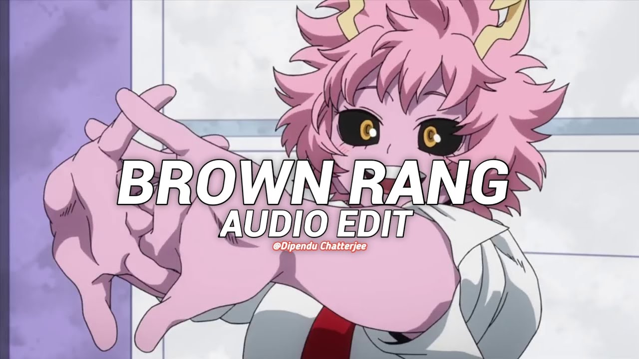 brown rang - yo yo honey singh [edit audio] | Dipendu Chatterjee