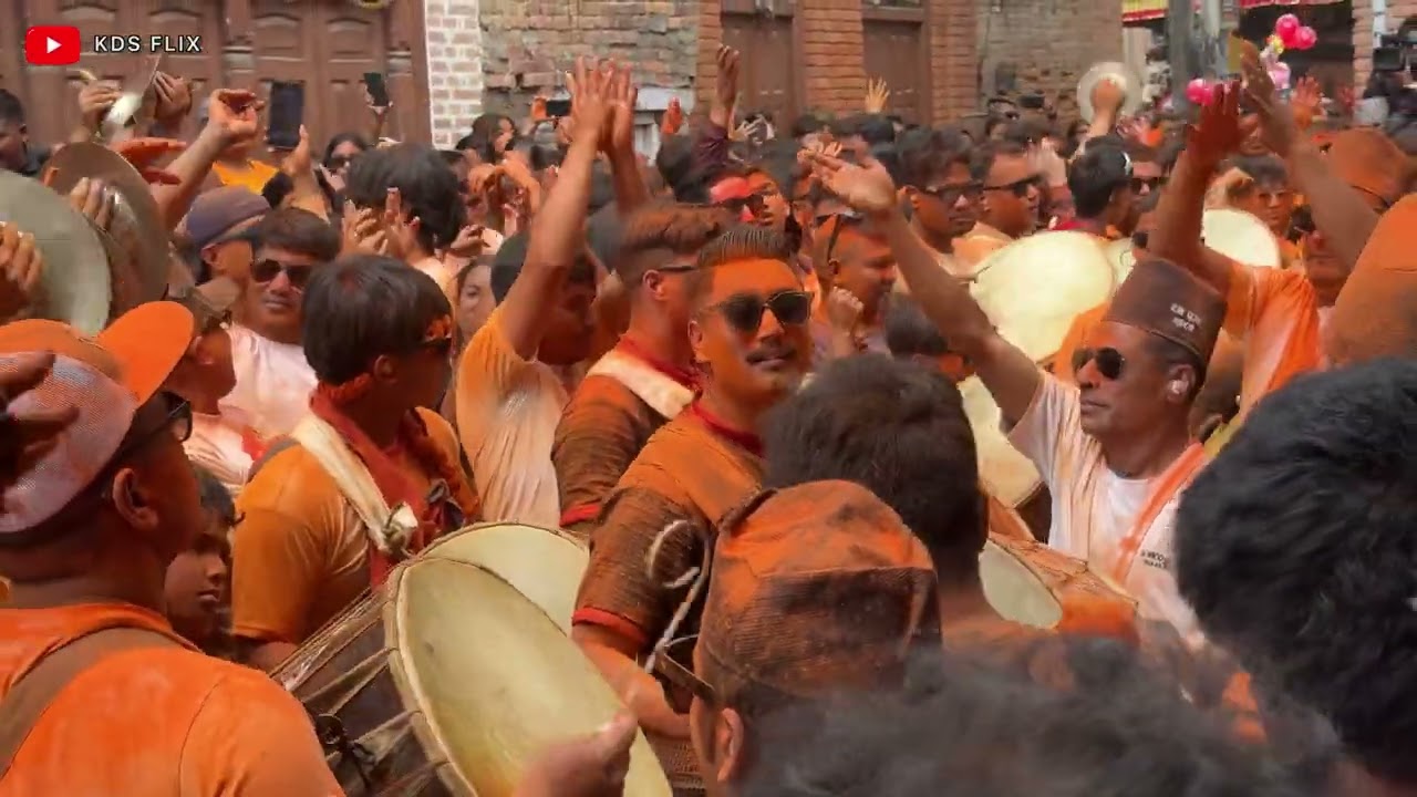 Bode Dhime Baja - Sindur Jatra, Madhyapur Thimi