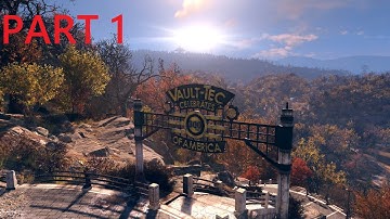 FALLOUT 76 WALKTHROUGH PART 1 - RECLAMATION DAY