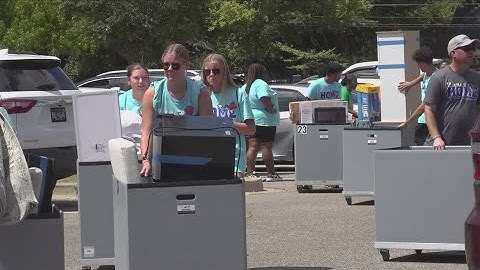 Monday was Move-In Day for University of Memphis students