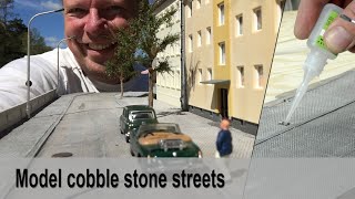 Model realistic Cobble stone streets