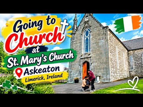 Going to church Muna. St Mary's church askeaton Limerick Ireland #stmaryschurch
