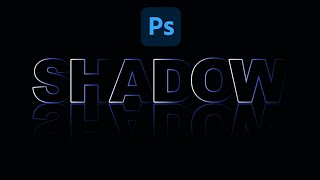 How to Shadow Effect in Photoshop | Shadow Text  Effect