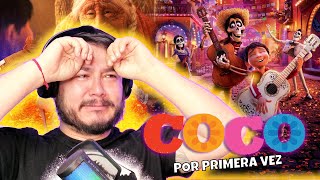 PRIMER VEZ viendo COCO...... Esta película ME DESTRUYÓ!!! 😭🤧☠️ | REACCIÓN