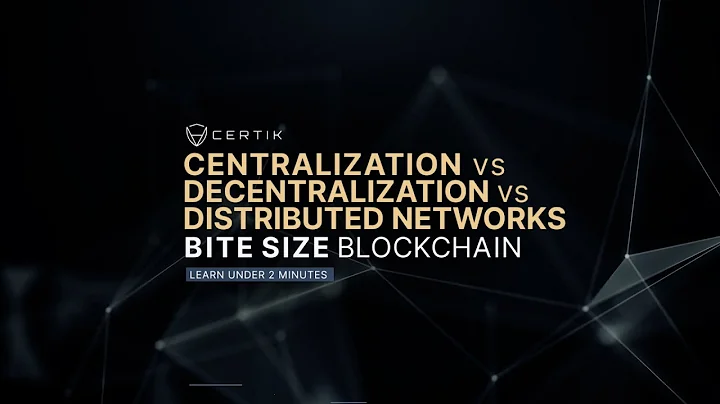 Learn about Crypto | What is a Centralization vs Decentralization vs Distributed Networks?