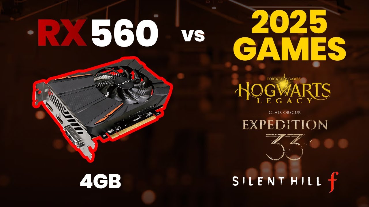 RX 560 4GB vs Modern Games (Surprisingly Playable?)