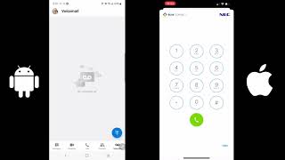 UNIVERGE BLUE CONNECT Mobile App Installation Tutorial Android and iOS screenshot 1