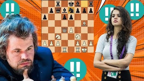 First class Magnus Carlsen vs Tania Sachdev 21