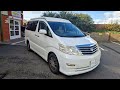 For Sale - Toyota Alphard, 2008, 68k miles, 5 belts, rock n roll bed