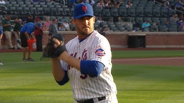 LAD@NYM: Harvey holds Dodgers to two, drives in two