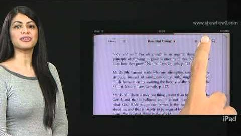 iPad - How to change font and type size