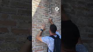 video: Watch: Fury after tourist carves fiancee’s name on to Colosseum