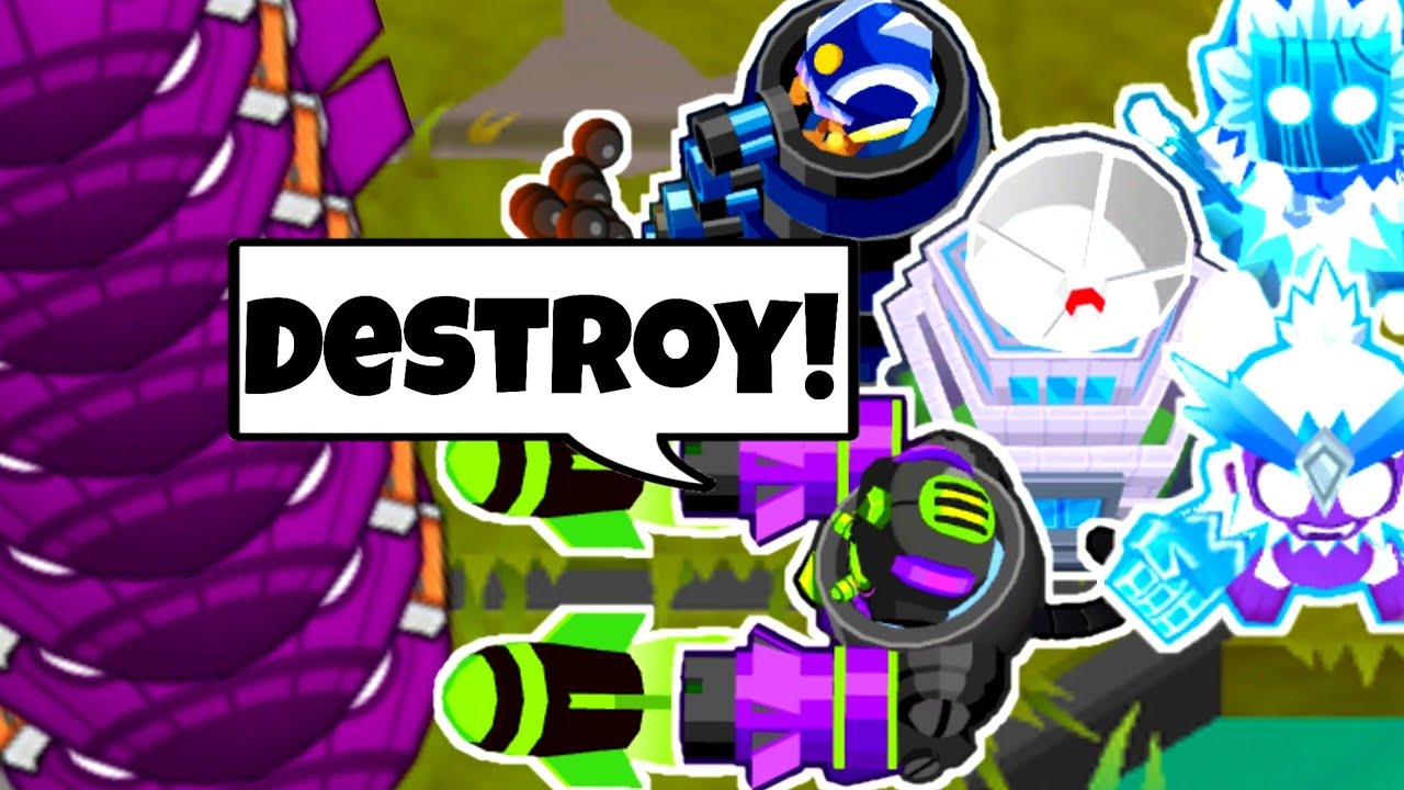 Meet The *BEST* Dartling Late-Game Strategy That Defends INFINITE BADs...  (Bloons TD Battles 2) - YouTube