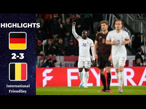 Jerman vs Belgia 2-3 | International Friendlies 2023 | Highligts