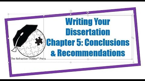 Dr. Cheryl Lentz: Writing Chapter 5: Analysis of Results and Conclusions
