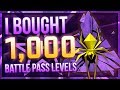 I BOUGHT 1000 BATTLE PASS LEVELS (BIG PROFIT?!)