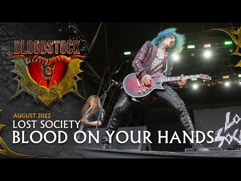 LOST SOCIETY - Blood On Your Hands - Live Bloodstock 2022