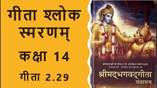 Bhagavad Gita-Class014-Shloka Memorization-BG2.29-Hindi