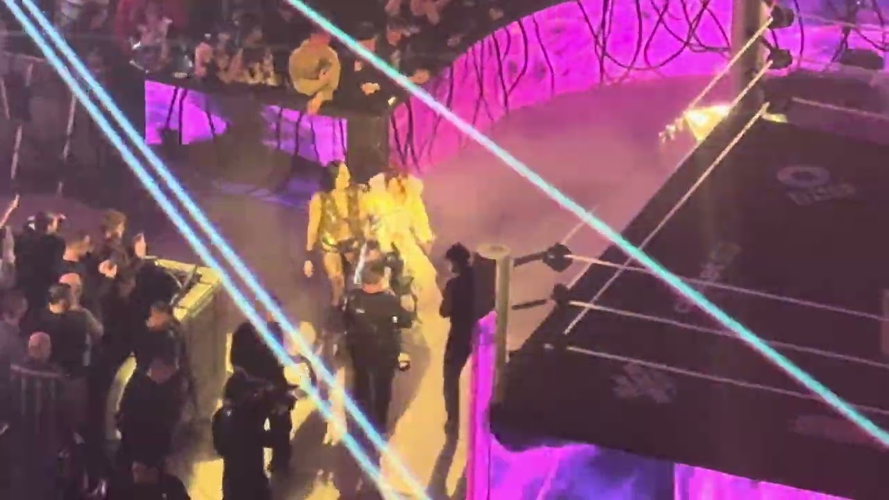 RHEA RIPLEY & IYO SKY LIVE ENTRANCE 1/5/26