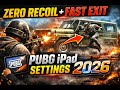 PUBG iPad  Zero Recoil + Fast Vehicle Exit No Deley